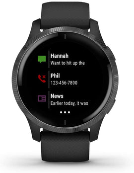 Garmin Venu, GPS Smartwatch with Bright Touchscreen Display, Features Music
