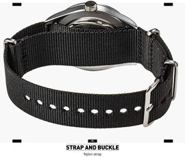 Military Watches for Men Tactical Wrist Watch Waterproof Outdoor Sport Field Black Analog Mens Watch Army Casual Work Wristwatch NATO Band by MDC