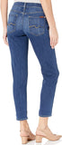 7 For All Mankind Womens Josefina Boyfriend Mid Rise Cropped Jeans