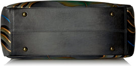 Anna By Anuschka Handpainted Large Multi Pocket Hobo