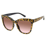 Circus by Sam Edelman Women's CC483 Oversized Cat-Eye Sunglasses with 100% UV Protection, 72 mm