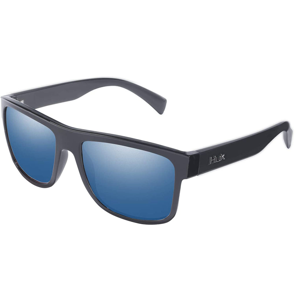 Huk Fishing Polarized Full Frame Sunglasses with Scratch