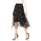 Jenny Yoo Women's Astrid Embroidered Tulle Covent Garden Skirt