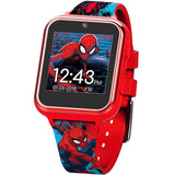 Marvel Boys' Touch-Screen Watch with Silicone Strap, red, 19.5 (Model: SPD4588AZ)