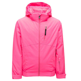Spyder Girl’s Lola Jacket – Kids Full Zip Outdoor Hooded Winter Coat