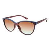 TAHARI Women's TH777 Cat-Eye Sunglasses with 100% UV Protection, 55 mm